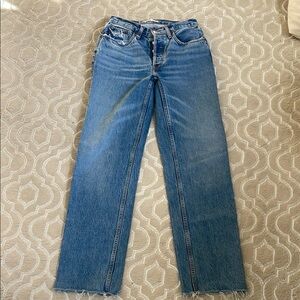 Re/Done Women's Blue Jeans